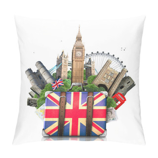 Personality  England, British Landmarks, Travel Pillow Covers