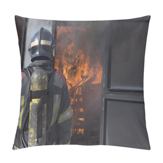 Personality  Fireman Fire Training Station Drill Pillow Covers