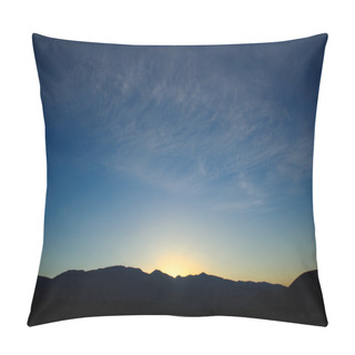 Personality  Sunset Over Mercury Deposits In Altai In Chagan-Ouzun Place Pillow Covers