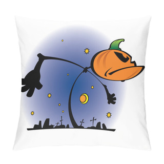 Personality  Halloween Landscape Pillow Covers