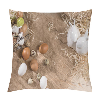 Personality  Quail And Chicken Eggs Pillow Covers