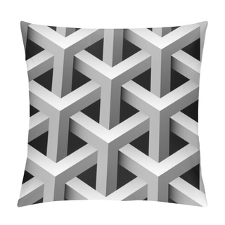 Personality  3d Industrial Seamless Pattern Pillow Covers