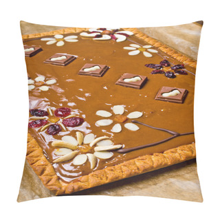 Personality  Traditional Polish Butterscotch Cake Pillow Covers