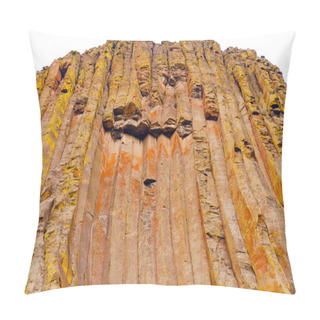 Personality  Jagged Columns In A Volcanic Monolith Pillow Covers