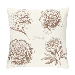 Personality  Flower Set. Pillow Covers
