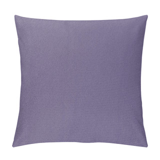 Personality  Close Up View Of Purple Woolen Fabric Texture   Pillow Covers