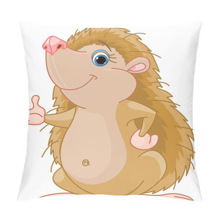 Personality  Hedgehog Presenting Pillow Covers