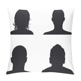 Personality  Profile Silhouettes Pillow Covers