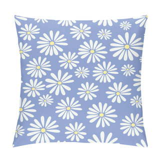 Personality  Doris Day Flowers On Lavender Seamless Tile Pillow Covers