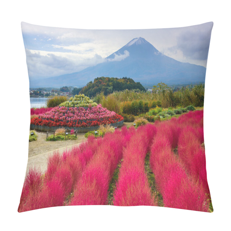 Personality  Fuji At Oishi Park Pillow Covers