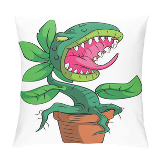 Personality  Monster Plant Pillow Covers