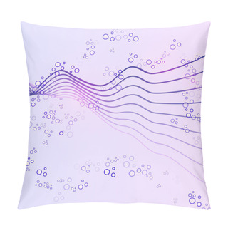 Personality  Abstract Colorful Vector Background Pillow Covers