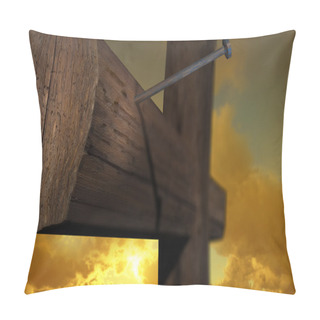 Personality  The Cross Of Golgatha Pillow Covers