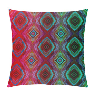 Personality  Ombre Carpet Colorful Background Pillow Covers