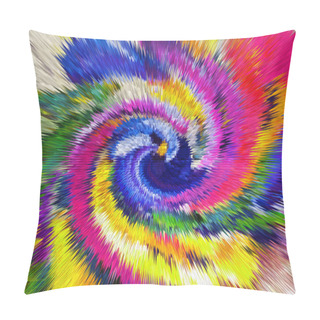 Personality  Color Extrusion Floral Background, Bright Colorful Abstract, Extrusion Blocks And Pyramids, The Gradient For The Background And Texture, 3D Extrusion Flowers Pattern For Fabrics And Fashion Design Pillow Covers