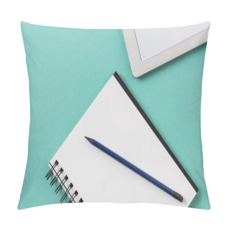 Personality  notebook with pencil and digital tablet pillow covers