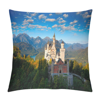 Personality  Famous Fairy Tale Castle In Bavaria Pillow Covers