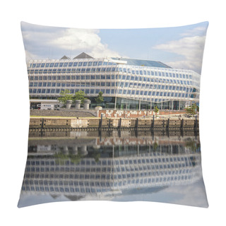 Personality  A Building At Strandkai In Hamburg   Pillow Covers