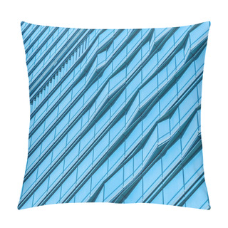 Personality  Abstract Window Glass Pattern Exterior Of Architecture Office Building Pillow Covers