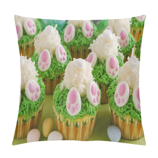 Personality  Bunny Butt Lemon Cupcakes Easter Treat Pillow Covers