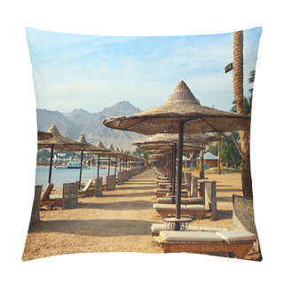 Personality  Sunshades On Beach Pillow Covers