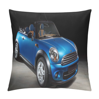 Personality  Mini Cooper Cabrio On A Dark Background Pillow Covers