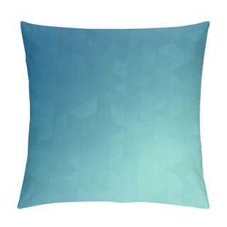 Personality  Abstract Background With Geometric Elements. Vector Pillow Covers