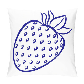 Personality  Strawberry Pillow Covers