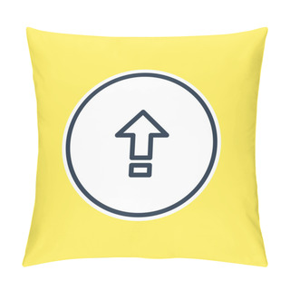 Personality  Vector Illustration Of Caps Lock Outline. Beautiful Sign Element Also Can Be Used As Shrift  Element. Pillow Covers