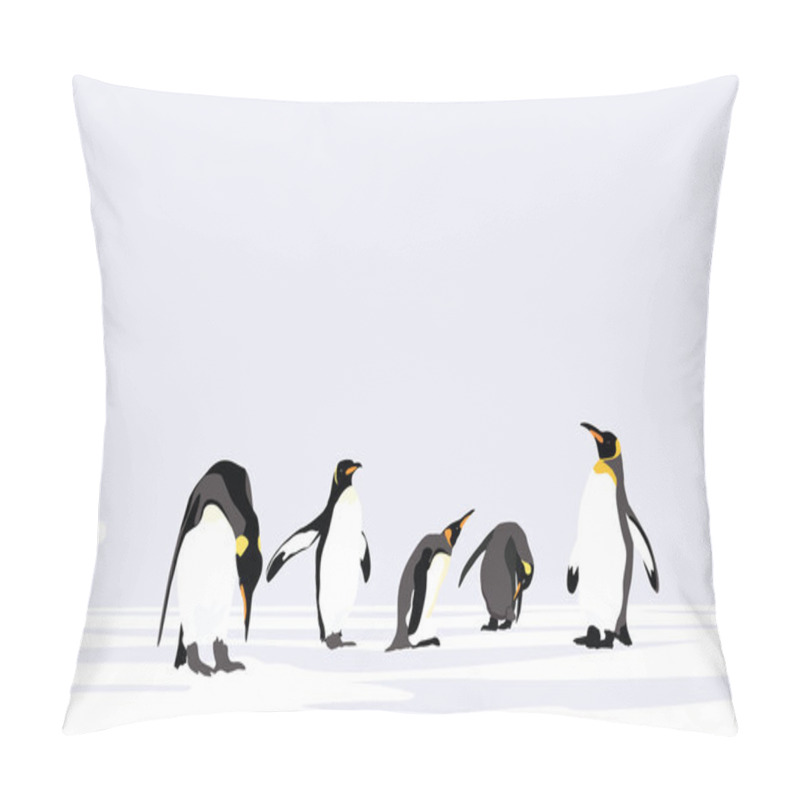 Personality  Emperor Penguins pillow covers