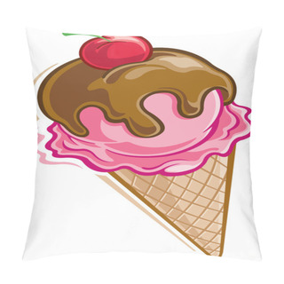 Personality  Ice Cream Cone Pillow Covers