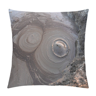 Personality  Mud Volcano Crater Background Texture Pillow Covers