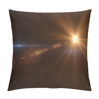 Personality  Lens Flare Effect Pillow Covers