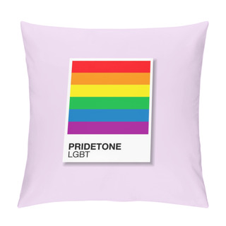 Personality Pride Tone, Gay Pride Month, Rainbow Colors, LGBTQ Symbolic Pillow Covers