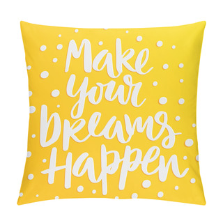 Personality  Handwritten  Motivation Poster  Pillow Covers