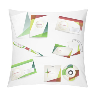 Personality  Selected Corporate Templates. Vector Illustration. Pillow Covers