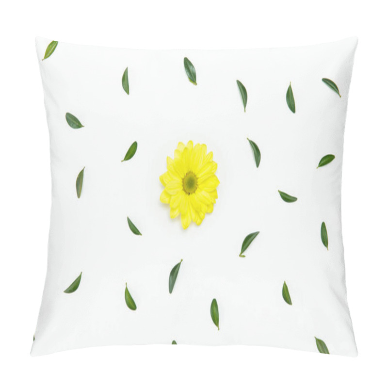 Personality  Beautiful yellow flower pillow covers