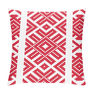 Personality  Ethnic Slavic Seamless Pattern#9 Pillow Covers