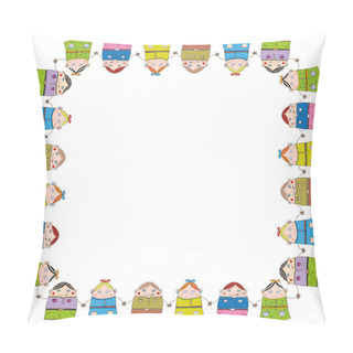 Personality  Children Frame Pillow Covers