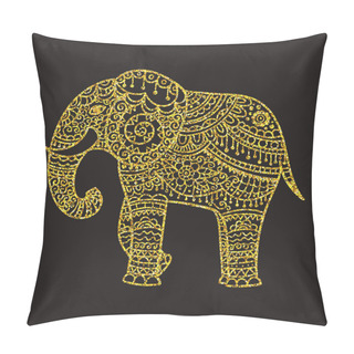 Personality  Decorative Elephant Illustration Pillow Covers