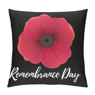 Personality  Remembrance Day Poster Pillow Covers