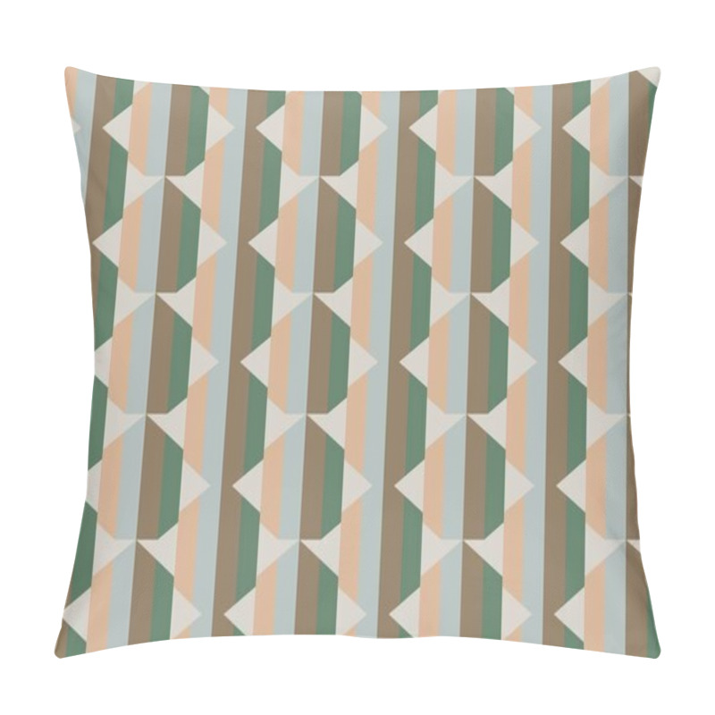 Personality  Seamless abstract background with geometric elements pillow covers