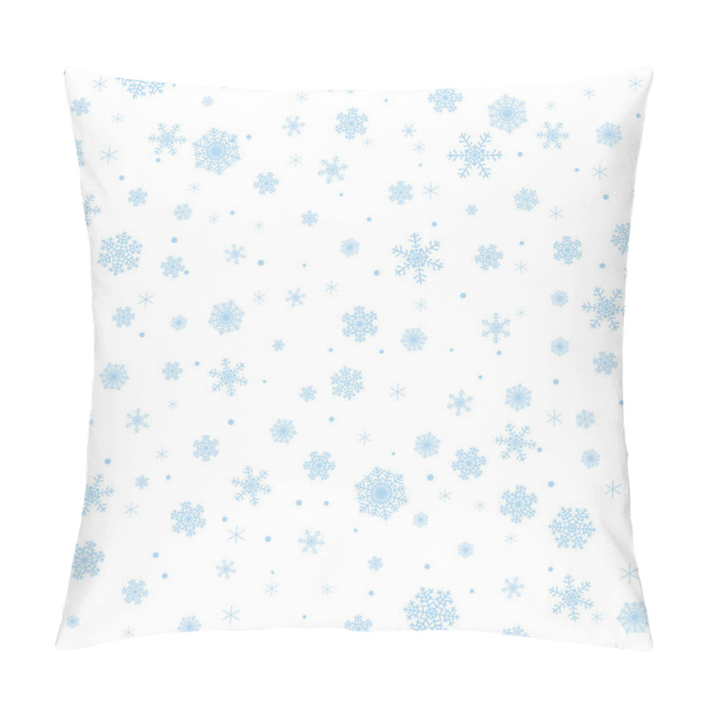Personality  Snowflakes background pillow covers