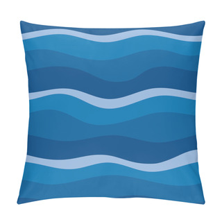 Personality  Water Wave Abstract Design. Pillow Covers