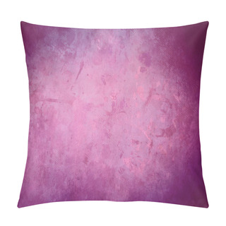Personality  Pink Grungy Canvas Background Or Texture  Pillow Covers