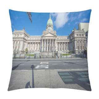 Personality  The Congress Of The Argentine Nation. Pillow Covers