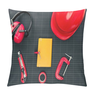 Personality  Construction Equipment And Notebook Pillow Covers