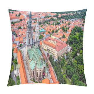 Personality  Zagreb Cathedral Pillow Covers