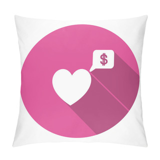 Personality  Heart Said About Money Pillow Covers