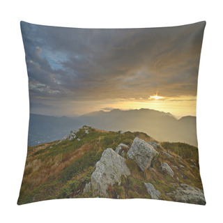 Personality  First Light In The Alps Pillow Covers